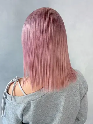 セミロング カラー ITbyALBUM 下北沢店のヘアスタイル