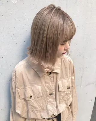 ショート カラー トップスタイリスト 小澤純一のヘアスタイル