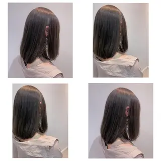 ロング カラー ブリーチなし透明感 艶🌟YOSHIKIのヘアスタイル