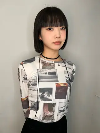 ミディアム カラー land所属・透明感カラー/レイヤ ー🌙Honokaのヘアスタイル