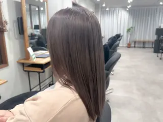 セミロング カラー affect 上大岡所属・《髪質改善・縮毛矯正 /ブリーチ》坂本爽のヘアスタイル