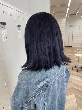 ミディアム eL HAIR SALON なんば店所属・ブリーチカラー特化 /焼田貴明のヘアスタイル