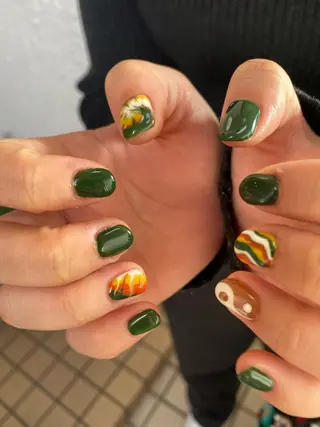 ネイル niconail 千歳烏山店所属・niconail 🧣ayu 📍烏山のネイルデザイン