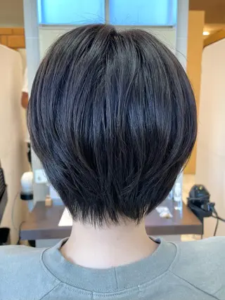 ショート 新籾 尚哉のヘアスタイル