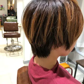 ショート eins.hair所属・過去一の柔髪ヘア 🌿einshairのヘアスタイル