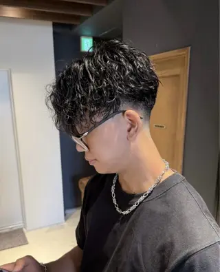 パーマ メンズ 【メンズ特化】／ パーマ/名駅/Jinのヘアスタイル