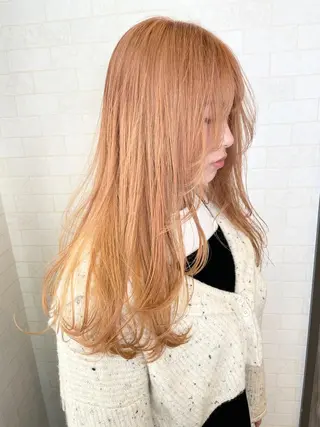 ロング カラー 神野 雅樹のヘアスタイル