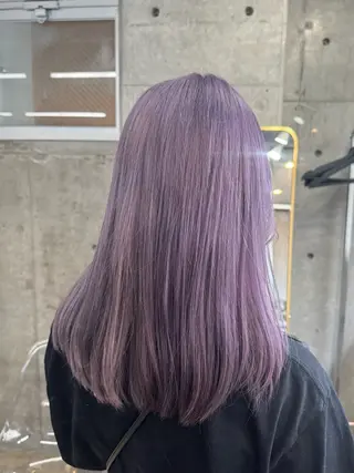 ロング カラー ボブ/透明感カラー EMIRIのヘアスタイル