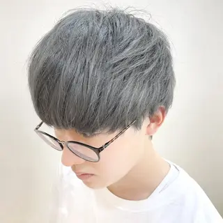 ショート メンズ デザインカラー/ 推しの配色　肥後のヘアスタイル