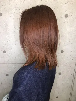 ミディアム 💎馴染むエクステ ×カラーTOMO💎のヘアスタイル