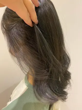セミロング カラー 🌹艶髪カラー🌹 津田晴加【西荻窪】のヘアスタイル