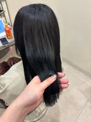 ロング カラー ワンカラー/モデル /Rin/西葛西のヘアスタイル