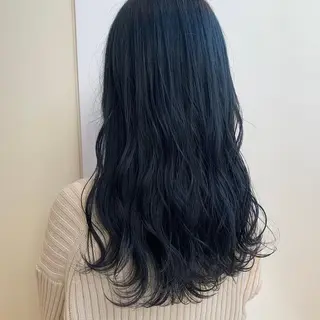 ロング カラー メンズ ハッシュカット レイヤー池袋のヘアスタイル