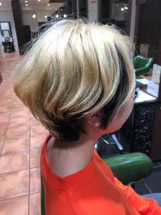 ショート 加瀬 真弓のヘアスタイル