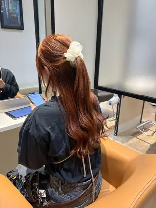 ロング カラー あいり 福岡美容師のヘアスタイル