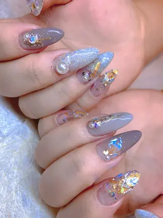 ネイル 長さだし専門店 M2　rikaのネイルデザイン