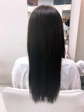 ロング 阿部 美咲のヘアスタイル