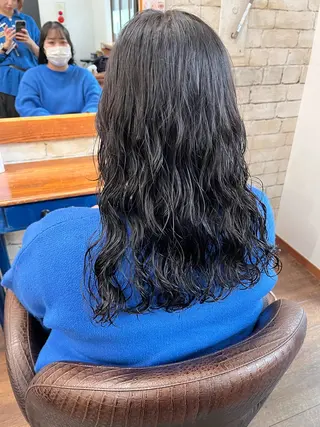 ロング パーマ 💠西山 果琳💠のマツエク・マツパデザイン