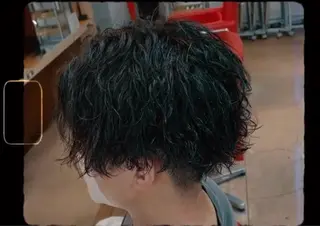 ミディアム パーマ メンズ Unite 齊藤のヘアスタイル