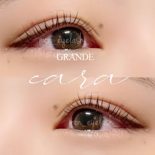 マツエク・マツパ アイブロウ GRANDEcara 栄　Miki🍀のマツエク・マツパデザイン