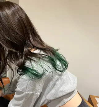 セミロング 梅田美容室/カット /Maoのヘアスタイル