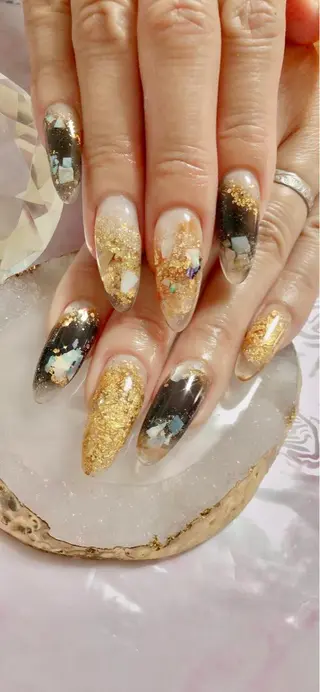 ロング カラー キッズ ネイル マツエク・マツパ 💎ビューティサロン 湘南　RIRAN💎のネイルデザイン