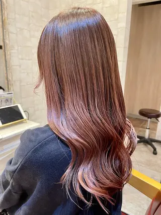 ロング 🍭透明感カラー 志賀拓海🍬🌈のヘアスタイル