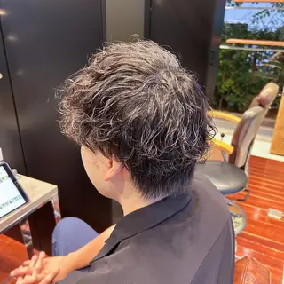 パーマ メンズ 波巻き/ツイスパ/ メンズ特化🐺米山歩のヘアスタイル