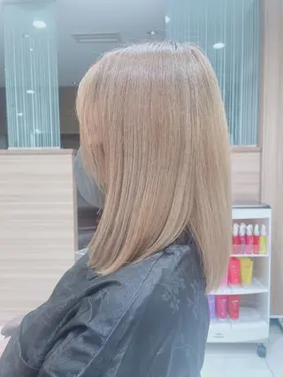 ミディアム ‪❥ブリーチ💗 MIKUのヘアスタイル