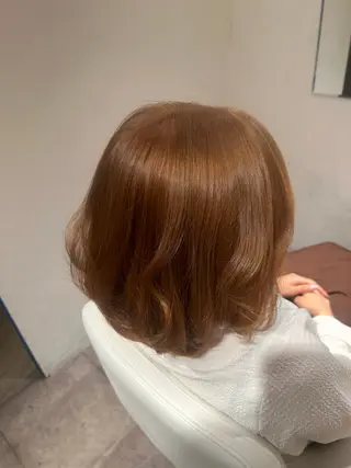 ショート カラー ヘアアレンジ Maelle 元町【マエル】所属・rococo./ 清穏🌈💗🦋のマツエク・マツパデザイン