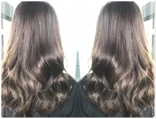 セミロング カラー パーマ BOOTH share salon所属・ハタケヤマヨシキ ／BOOTHのヘアスタイル