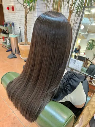 ロング カラー 石井 佑樹のヘアスタイル