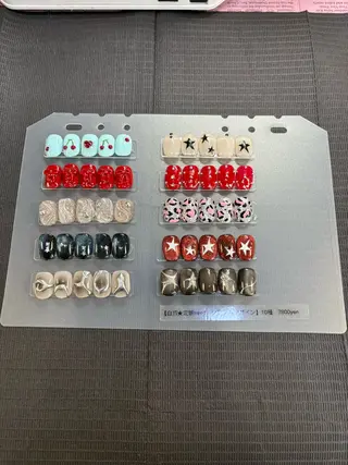 ネイル 【パラジェル・フィルイン】 T&BNAIL STUDIO所属・あまるめ ゆきえのネイルデザイン