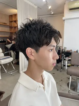 ショート 🌈感動カット✂︎ 尾瀬和也/403号室のヘアスタイル