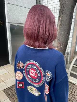 ショート 🌸インナーカラー 🌸藤井春華のヘアスタイル