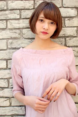 ショート カラー 羽田 ひろむのヘアスタイル