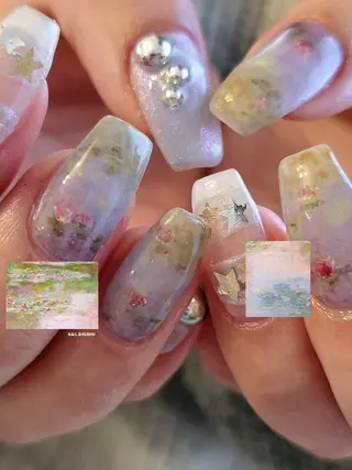 ネイル 3dパーツ/流行り 👧shushu❤️のネイルデザイン