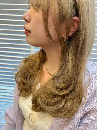 セミロング 【fiti】 小野寺 航大のヘアスタイル
