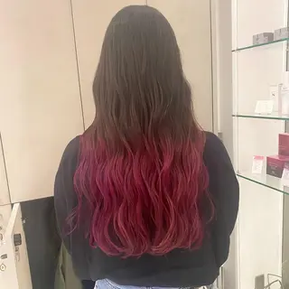 ロング カラー ｱｵﾇﾏﾐﾕ☁️ /ボブ/ハイトーン/のヘアスタイル