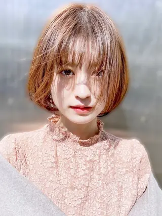 ショート カラー 【店長】韓国ヘア/ 美髪ケア 野沢綾馬のヘアスタイル