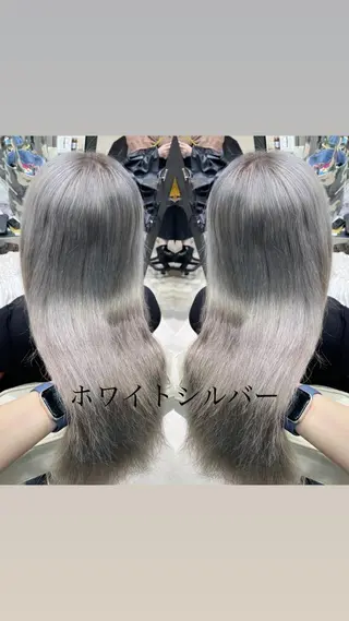 ロング カラー 🦋美髪／エクステ 🦋アベイクミのヘアスタイル