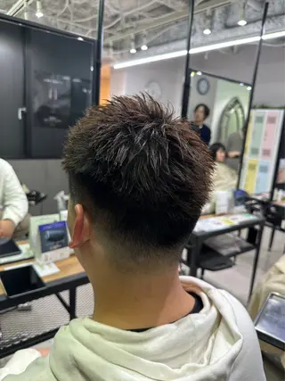 ショート メンズ 🌿美髪縮毛矯正 のプロ安川🌿のヘアスタイル