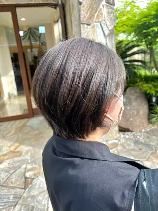 ショート カラー 仕上がり満足度 No.1池田篤史のヘアスタイル