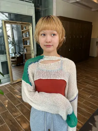 ショート そね こまちのヘアスタイル