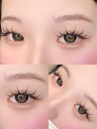 マツエク・マツパ KKSbeauty 心斎橋本店のマツエク・マツパデザイン