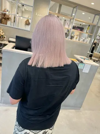 ミディアム ハイトーン/名古屋 Hinakiのヘアスタイル