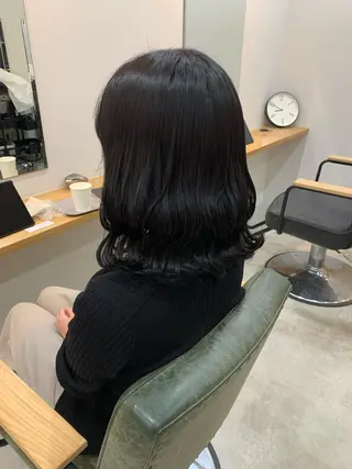 ミディアム カラー kanon hair所属・新木 愛花のヘアスタイル