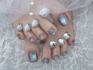 ネイル 【Eclat ｴｸﾗ】nail＆beauty所属・Eclat〔ｴｸﾗ〕 MOEKA𝜗𝜚*のネイルデザイン