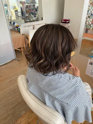 ショート 山本 瑠華のヘアスタイル
