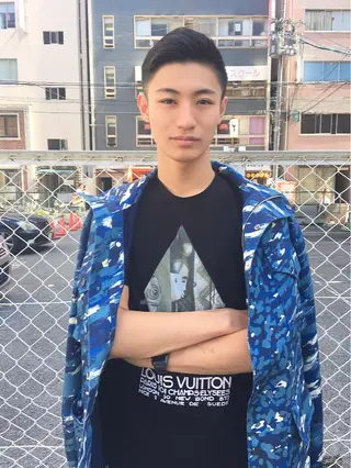 ショート ヘアアレンジ メンズ As hair所属・柔らか垢抜けｶﾗｰと ｶｯﾄ🫧ASUKAのヘアスタイル